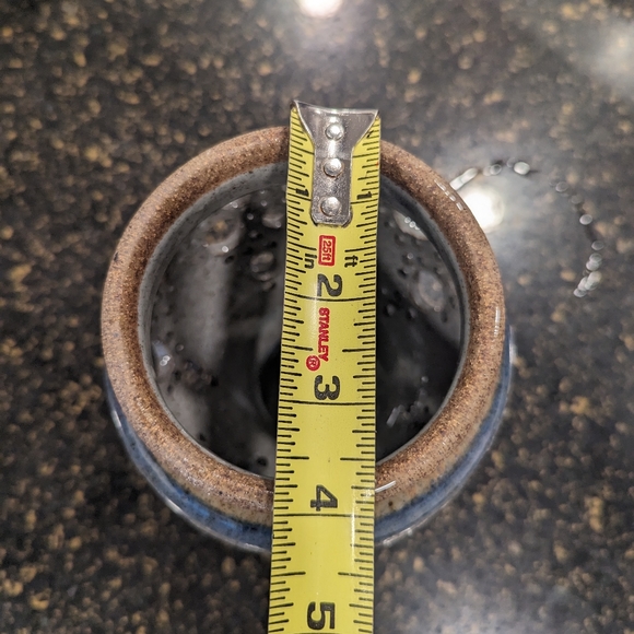 Pottery candle topper - Picture 4 of 5